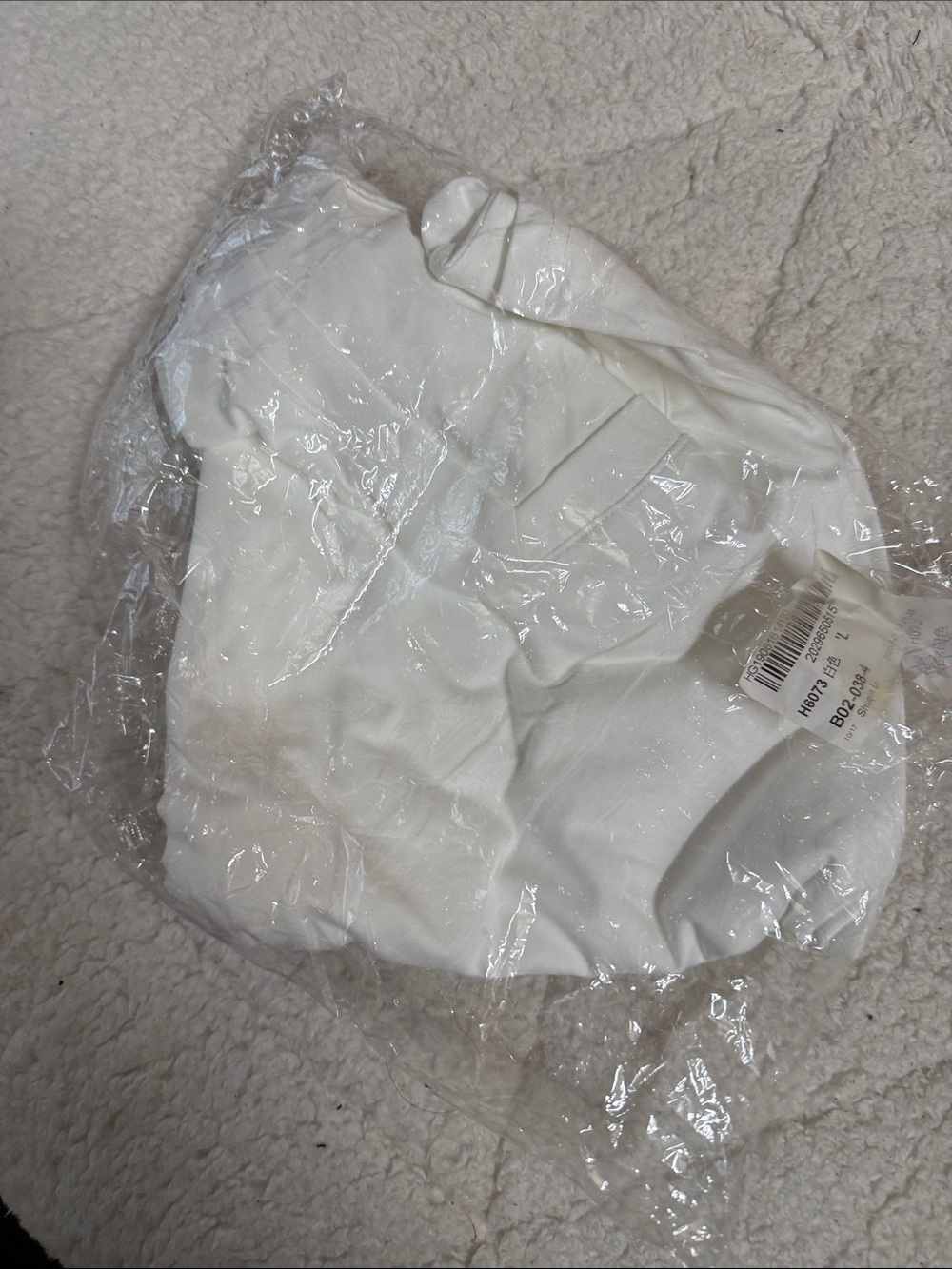White Folded Top and shorts - Clean Minimal Staple